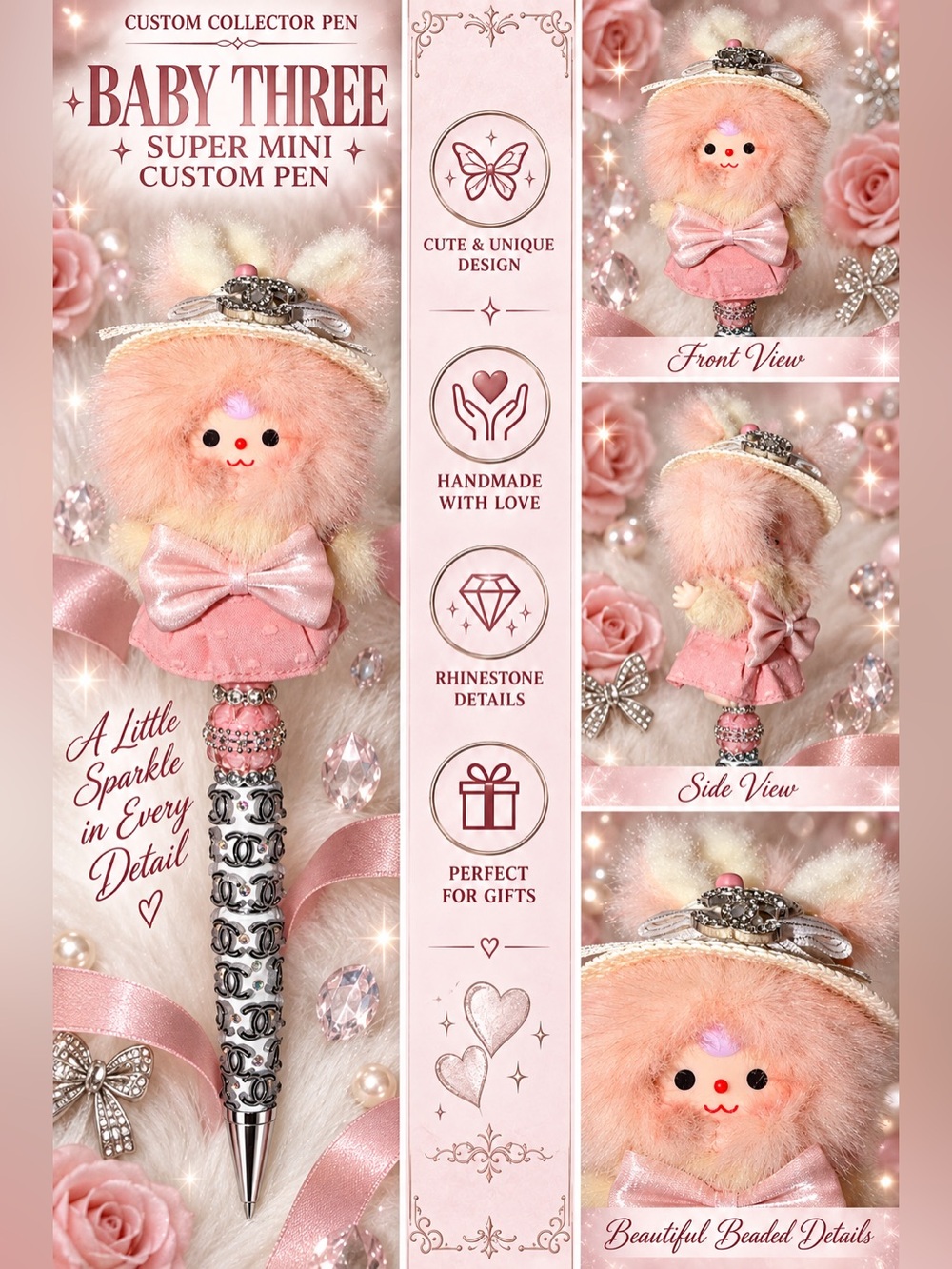 Super Mini baby three custom pen